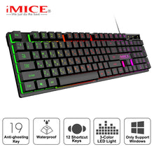 Load image into Gallery viewer, Gaming Keyboard  Imitation Mechanical Keyboard