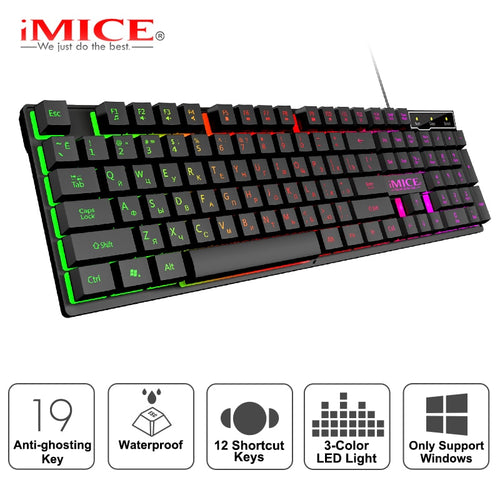 Gaming Keyboard  Imitation Mechanical Keyboard